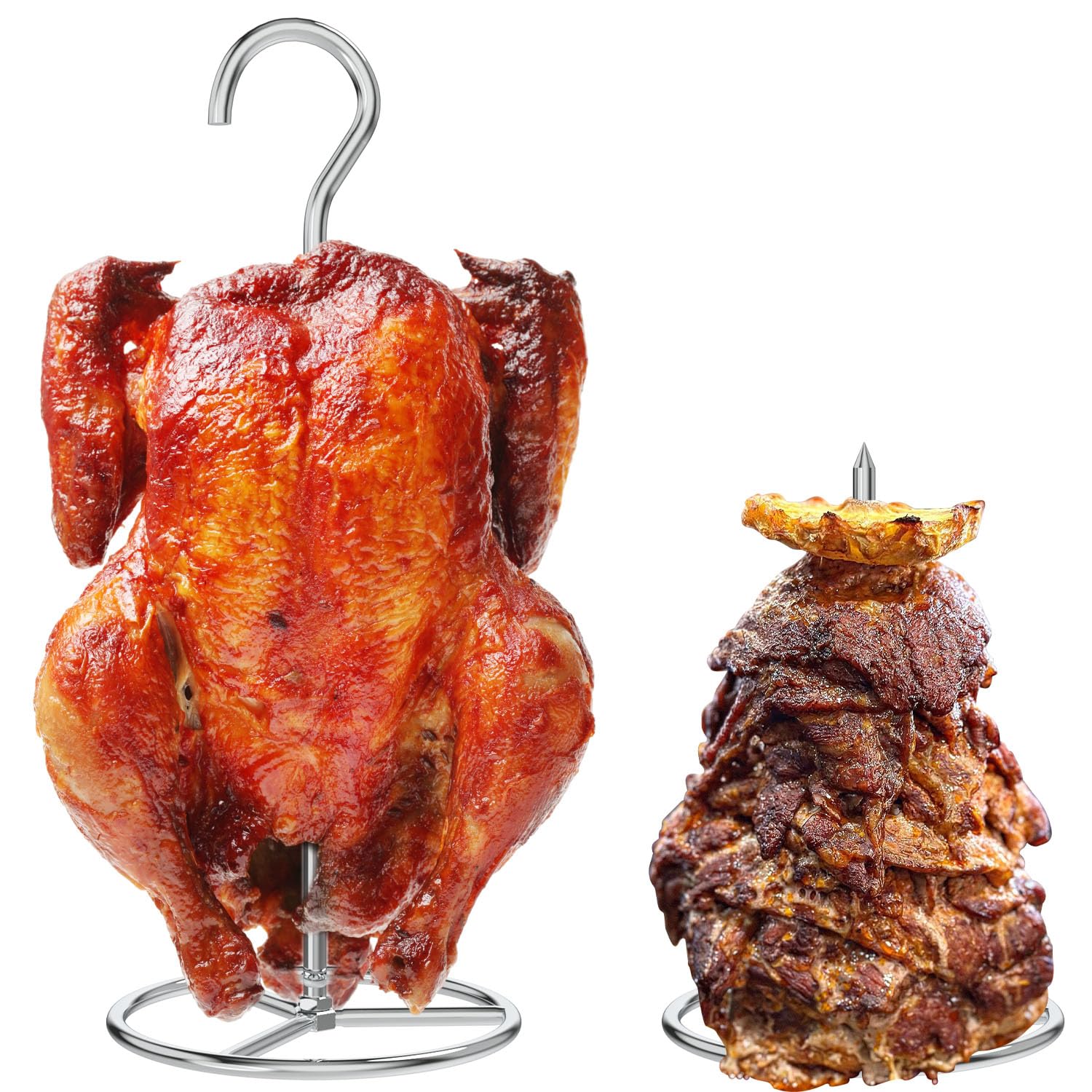 Amazon.com : EasiBBQ Turkey Hanger with Vertical Skewer, Poultry