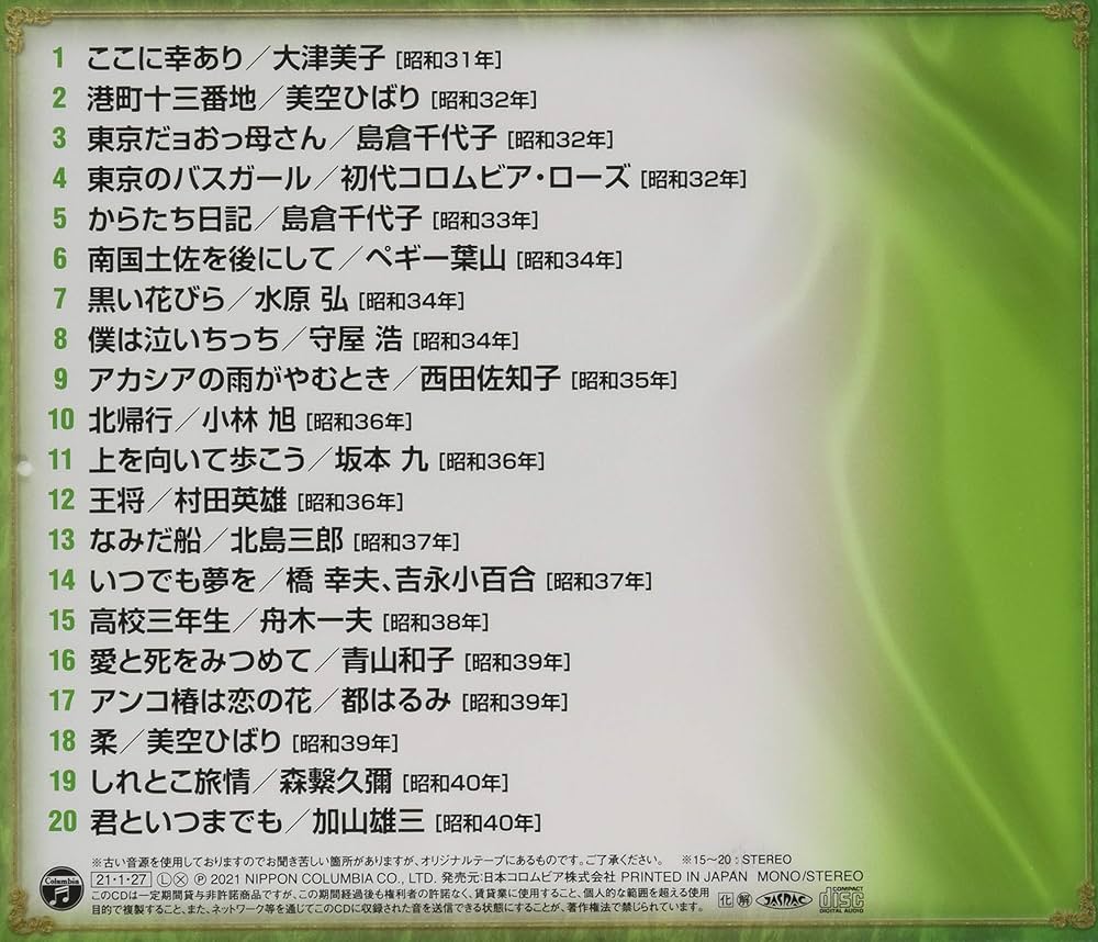 Amazon.co.jp: ベスト・オブ・昭和(3)高校三年生: Music