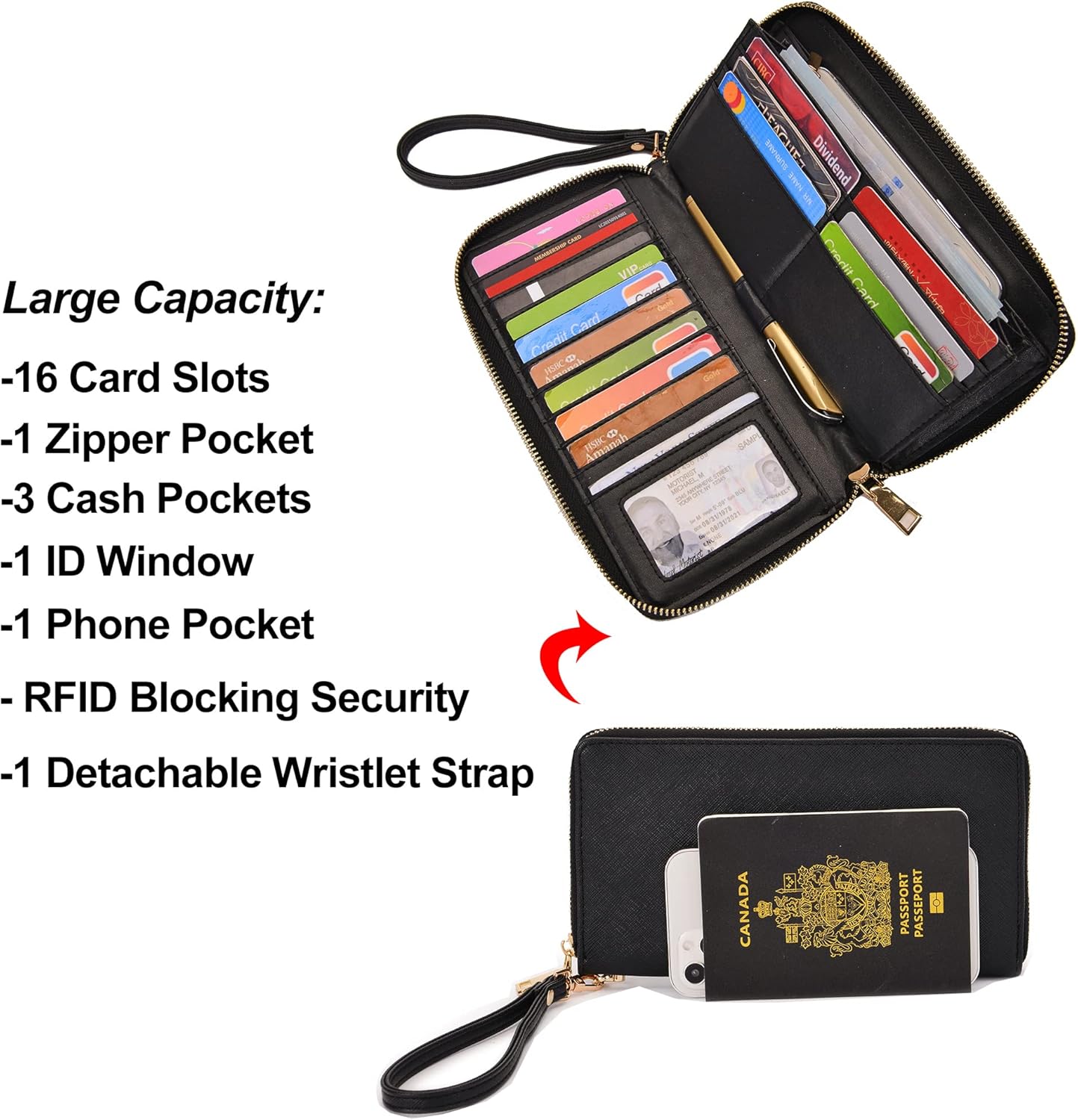 Qiyuer Women Purses Handbags Wallet Sets Shoulder Bags Top Handle Satchel Tote Purse Work Bag Set With Matching Wallet 3pcs - Image 3