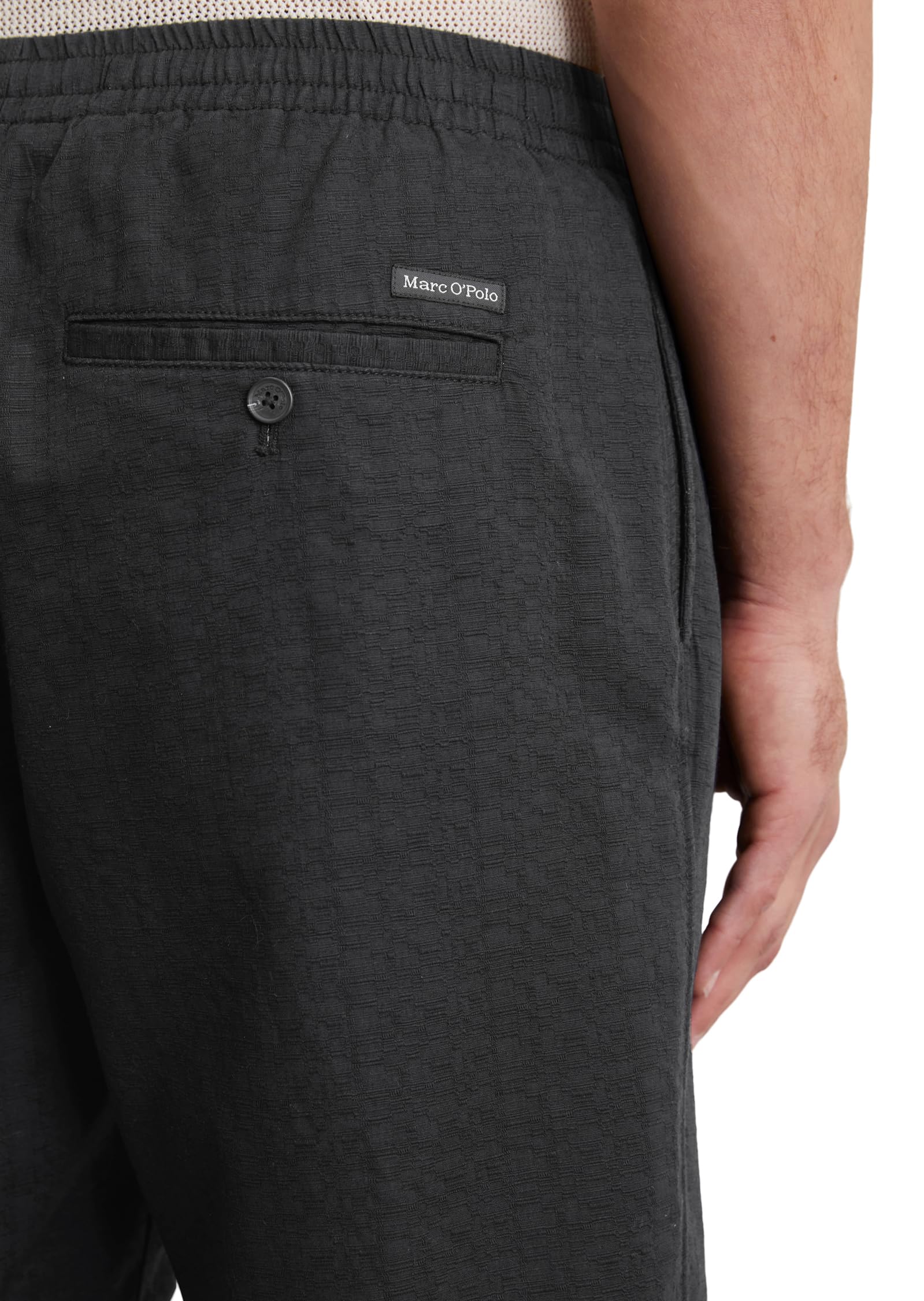 Marc OߴPolo Pantalón Corto de algodón orgánico Hombre hasta la Rodilla