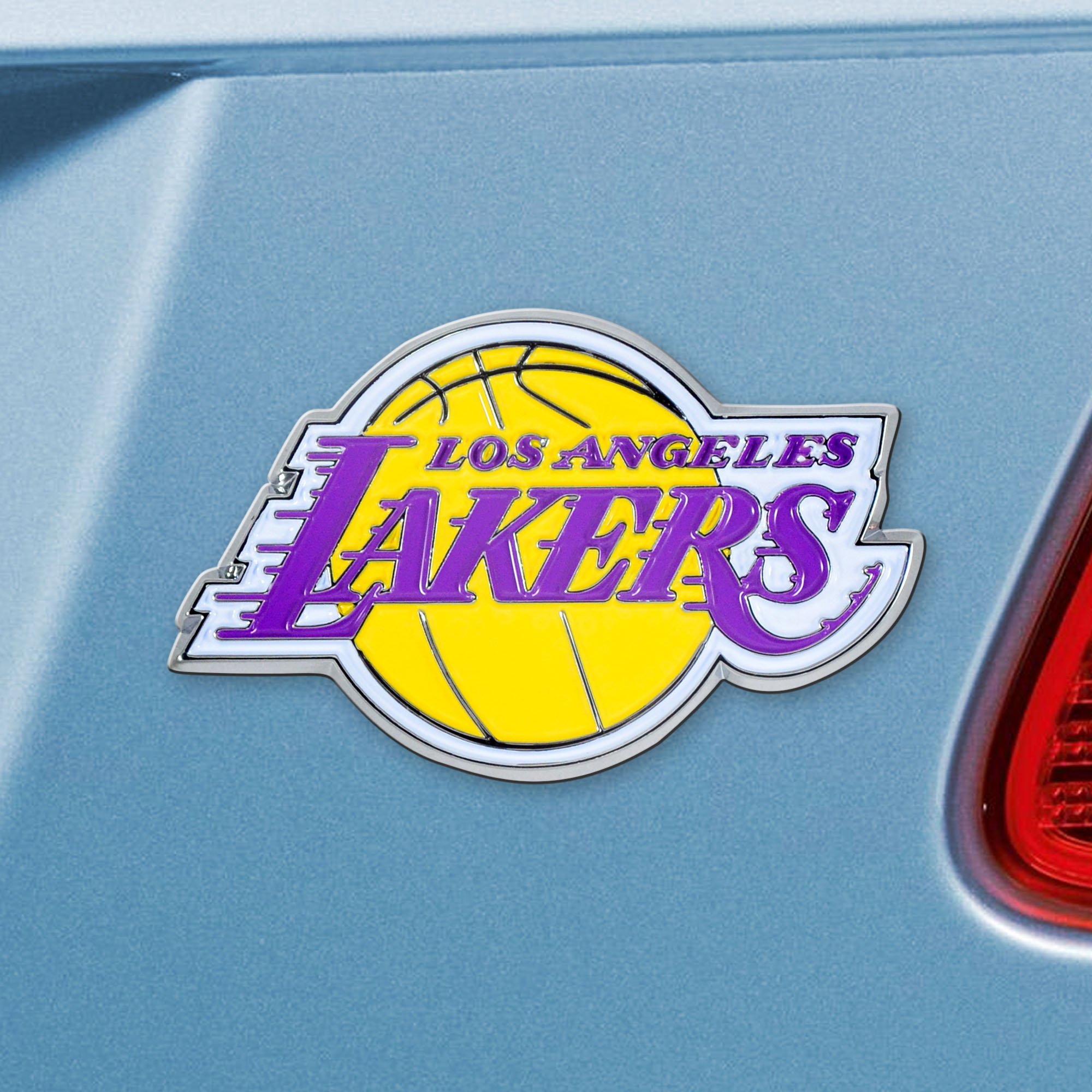 FANMATS NBA 3D Color Metal Emblem, Diecut Team Logo Auto Emblem