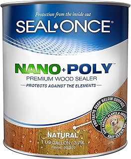 Seal-Once Nano+Poly Penetrating Wood Sealer with Polyurethane - Premium ...