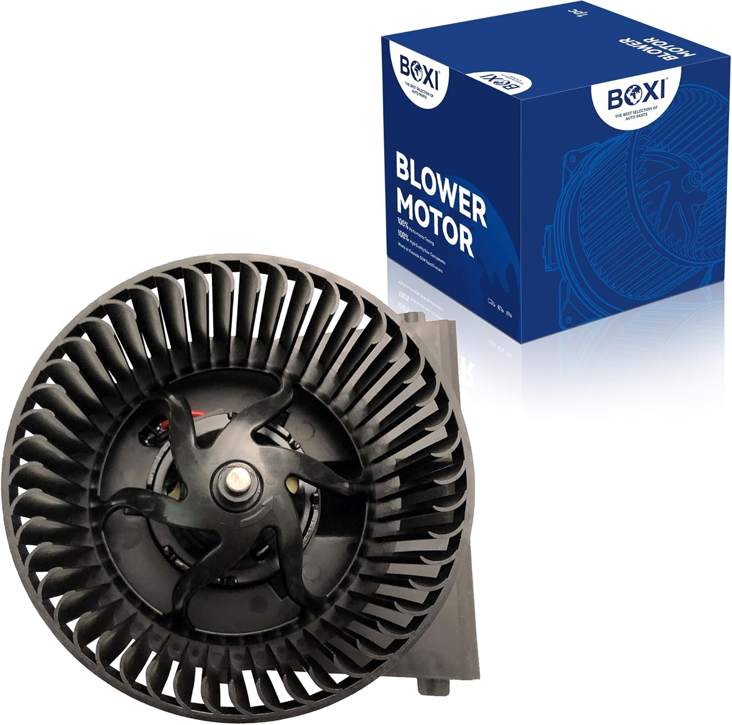 BOXI Heater Blower Motor Fan Fits for Audi TT 2000-2006 / for Jetta 1999-2005 / for Volkswagen New Beetle 1998-2010 / for VW Golf 1999-2006 | Replaces 700158 1J1819021A 1J1819021B 1J1819021C