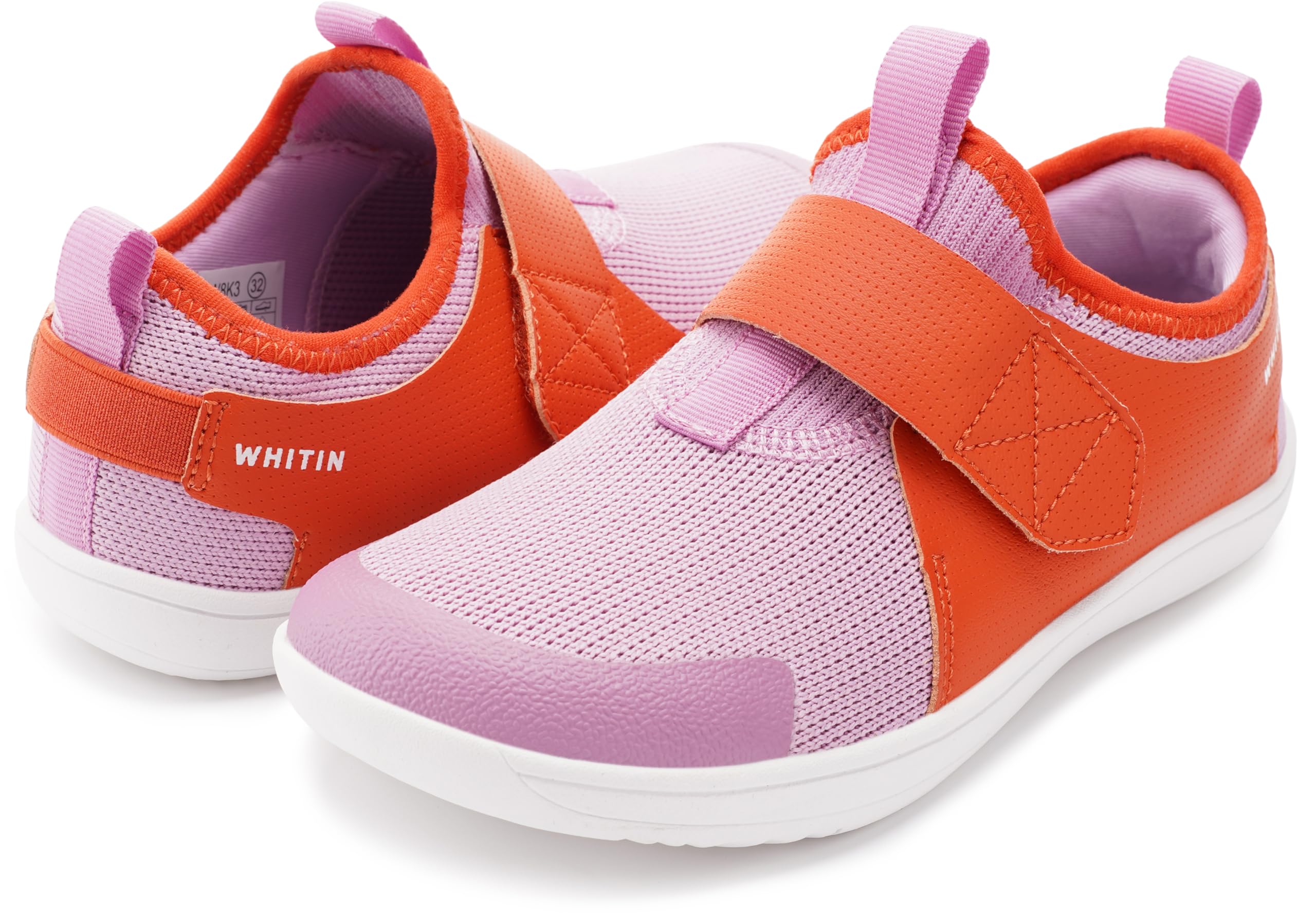 WHITIN Kid Wide Barefoot Shoes | Boys/Girls Elastic Opening Sneakers W8K3