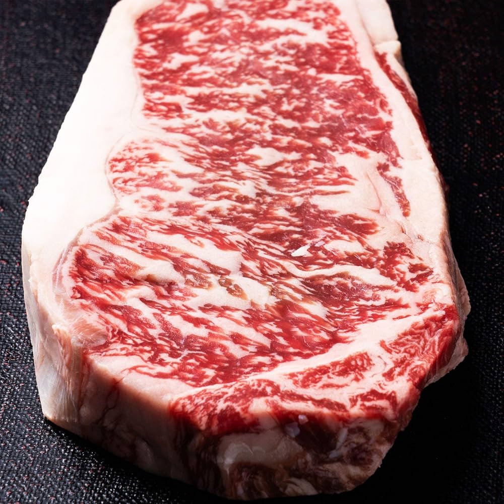 Amazon.co.jp: 九州産 黒毛和牛 サーロインステーキ 塊肉