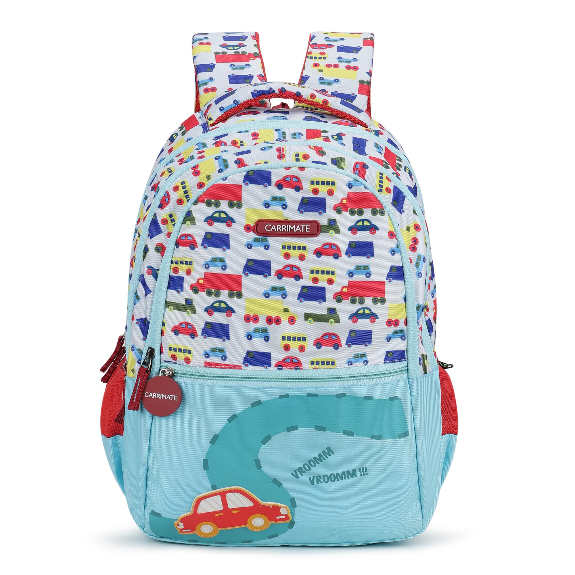 Ruzo School Bag for Kids Boys & Girls | 29L Backpack with 3 Compartments, Front Zipper Pocket, Bottle Holder, Lightweight Polyester Fabric for School, Travel & Daily Use| age group 5-8 years-image-18