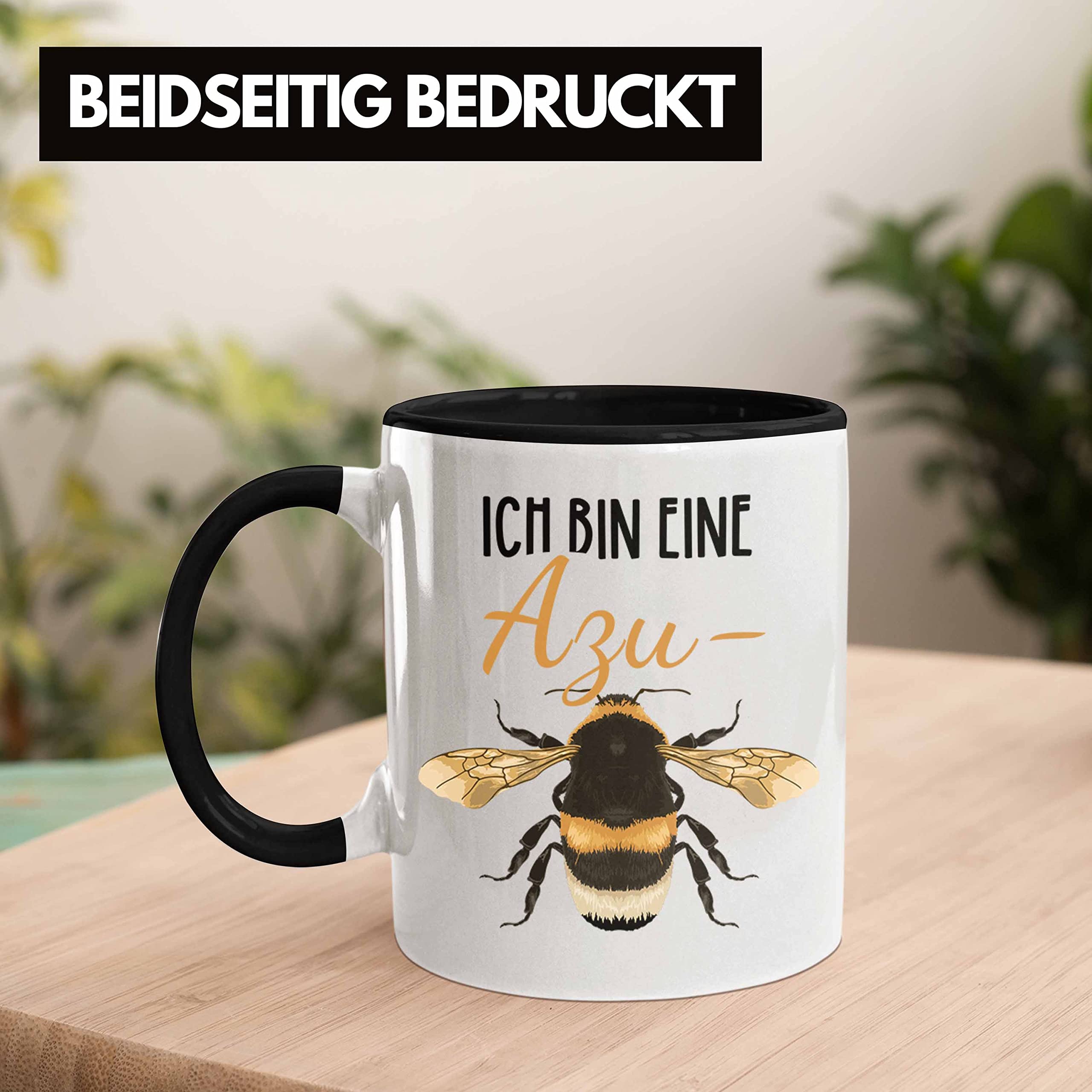 Azubi, tazza regalo, pace e tranquillità della Azubi regola la tazza da caffè con scritta divertente, idea regalo per formazione, umorismo, formazione, apprendista (Azubi