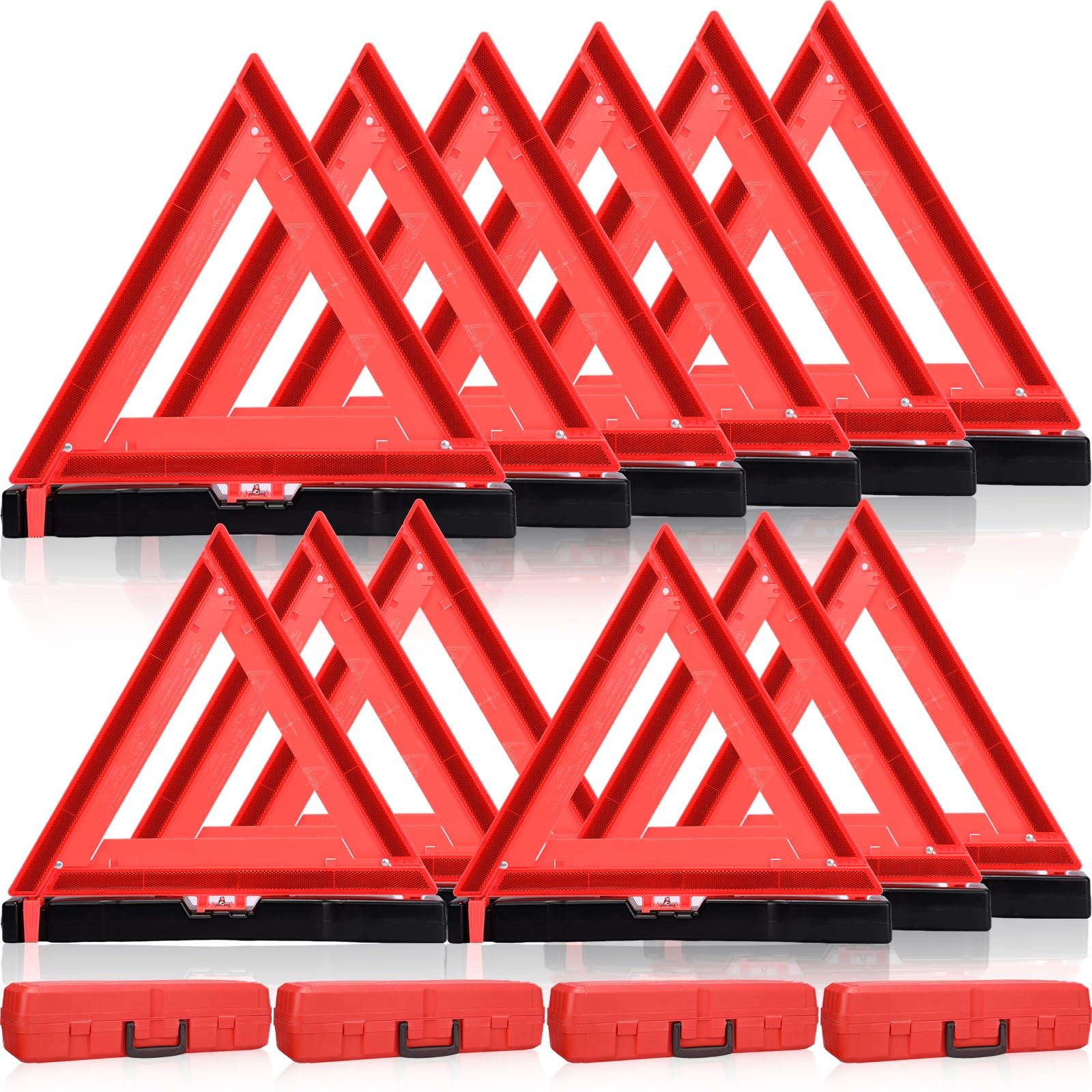 Kanayu Warning Triangle DOT Approved Foldable Emergency