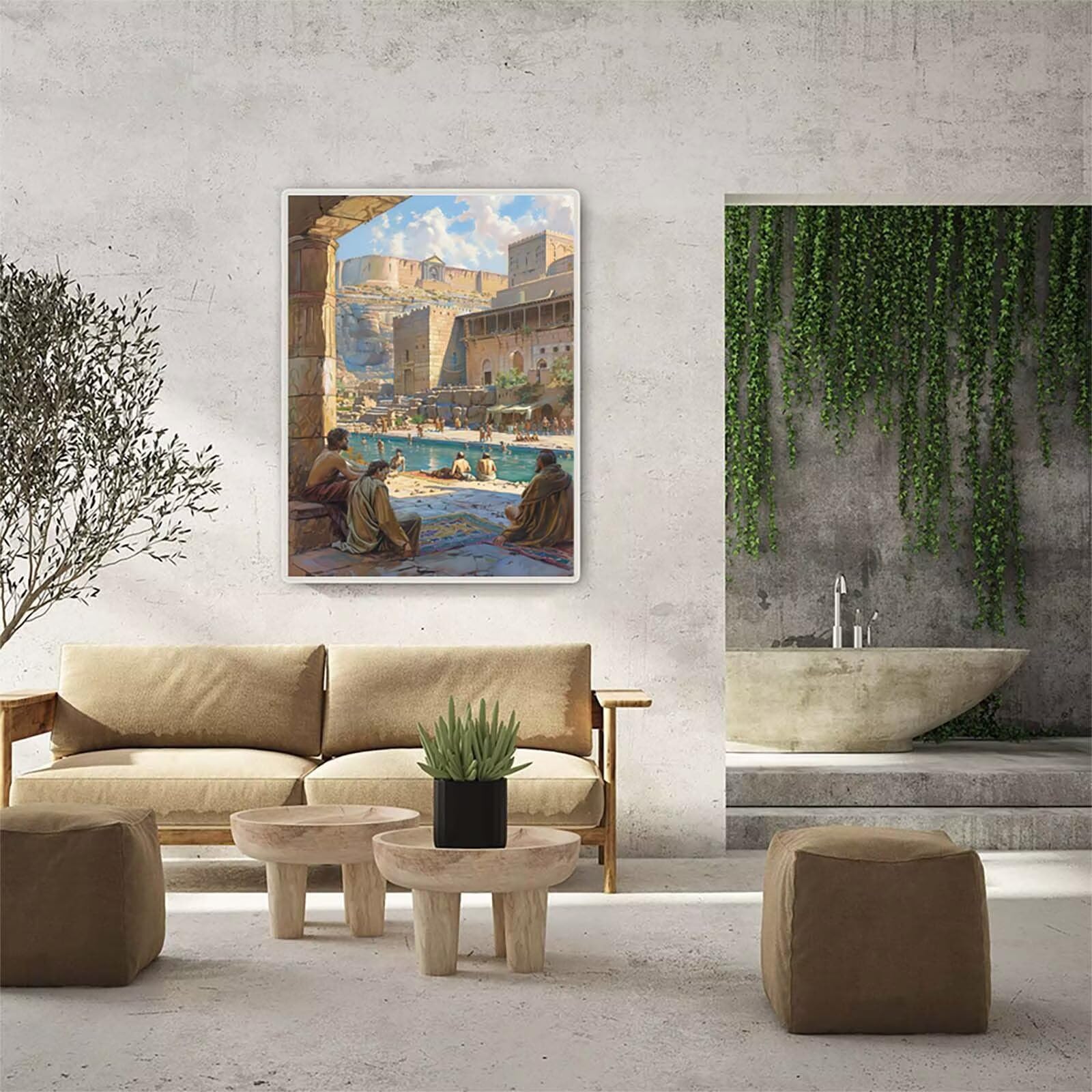 Paesaggio Diamond Painting Adulti 60x80cm, 5D Diamond Painting Kit Q-2990