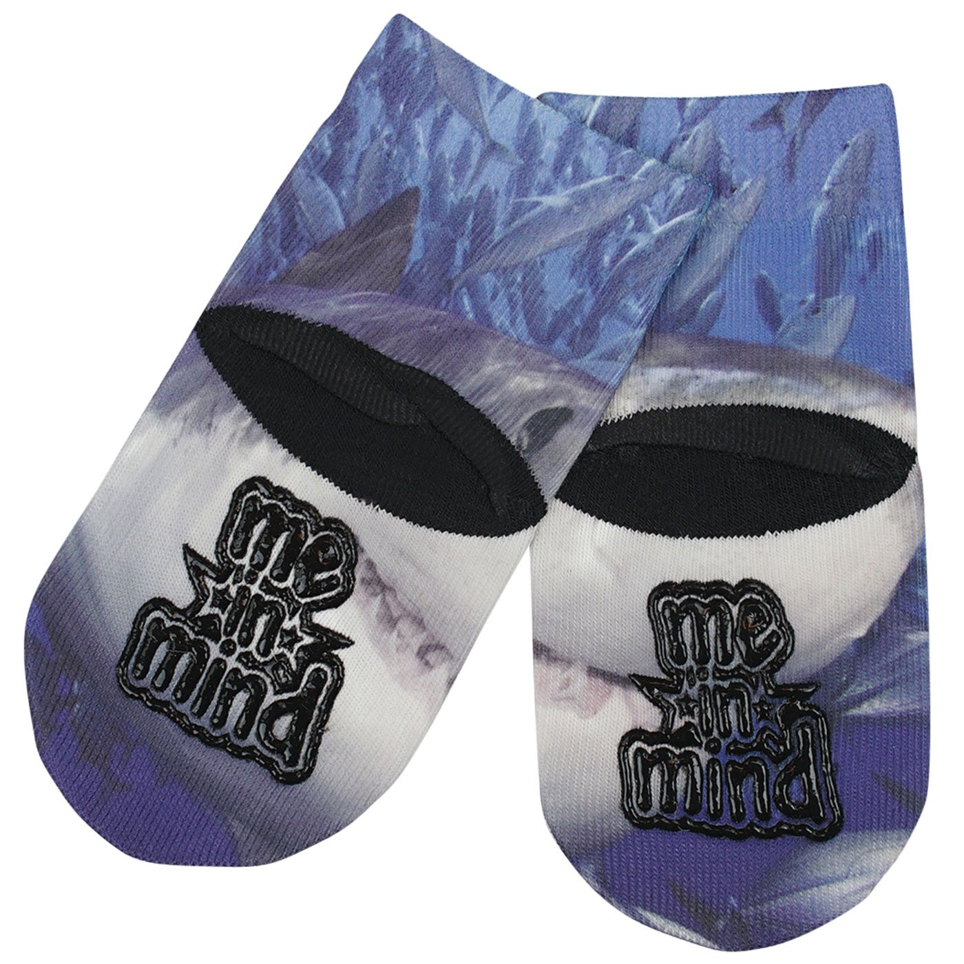 Me In Mind Unique Baby Socks - Shark Print - Fun Baby Boy Socks, Cute Baby Girl Socks