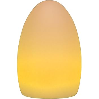 Led Highlights Deko Lampe Ei Garten Leuchte 22 X 15 Cm Batterie Akku Kabellos Farbwechsel Bunt Rgb Licht Dimmbar Fernbedienung Innen Aussen Amazon De Kuche Haushalt