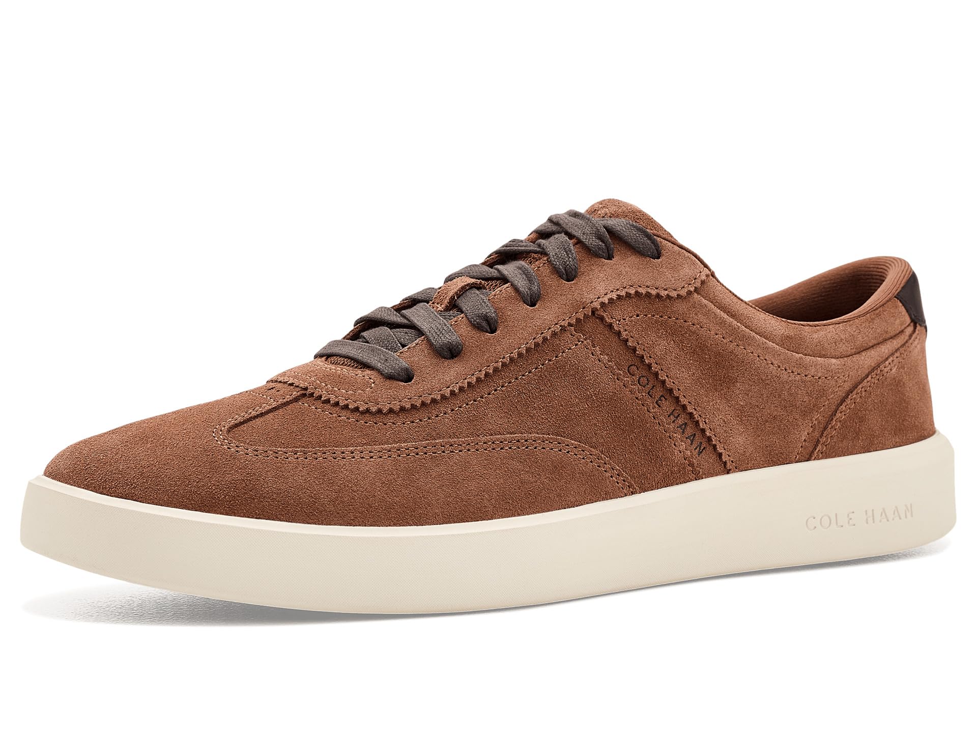 Cole Haan Men's Grand Crosscourt Hingham Sneaker, British Tan Suede, 9-M UK