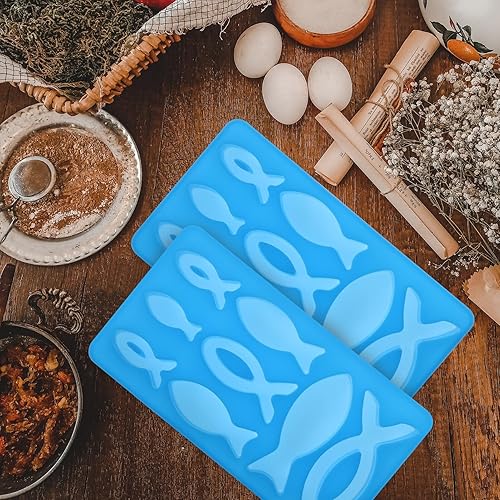 Miniatura 9 de Abaodam 2 moldes de silicona para dulces, molde de 8 cavidades para hornear, molde de resina epoxi, bandeja para cubitos de hielo para chocolate,