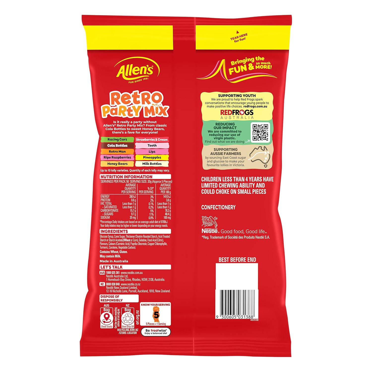 Allens Retro Party Mix 1kg