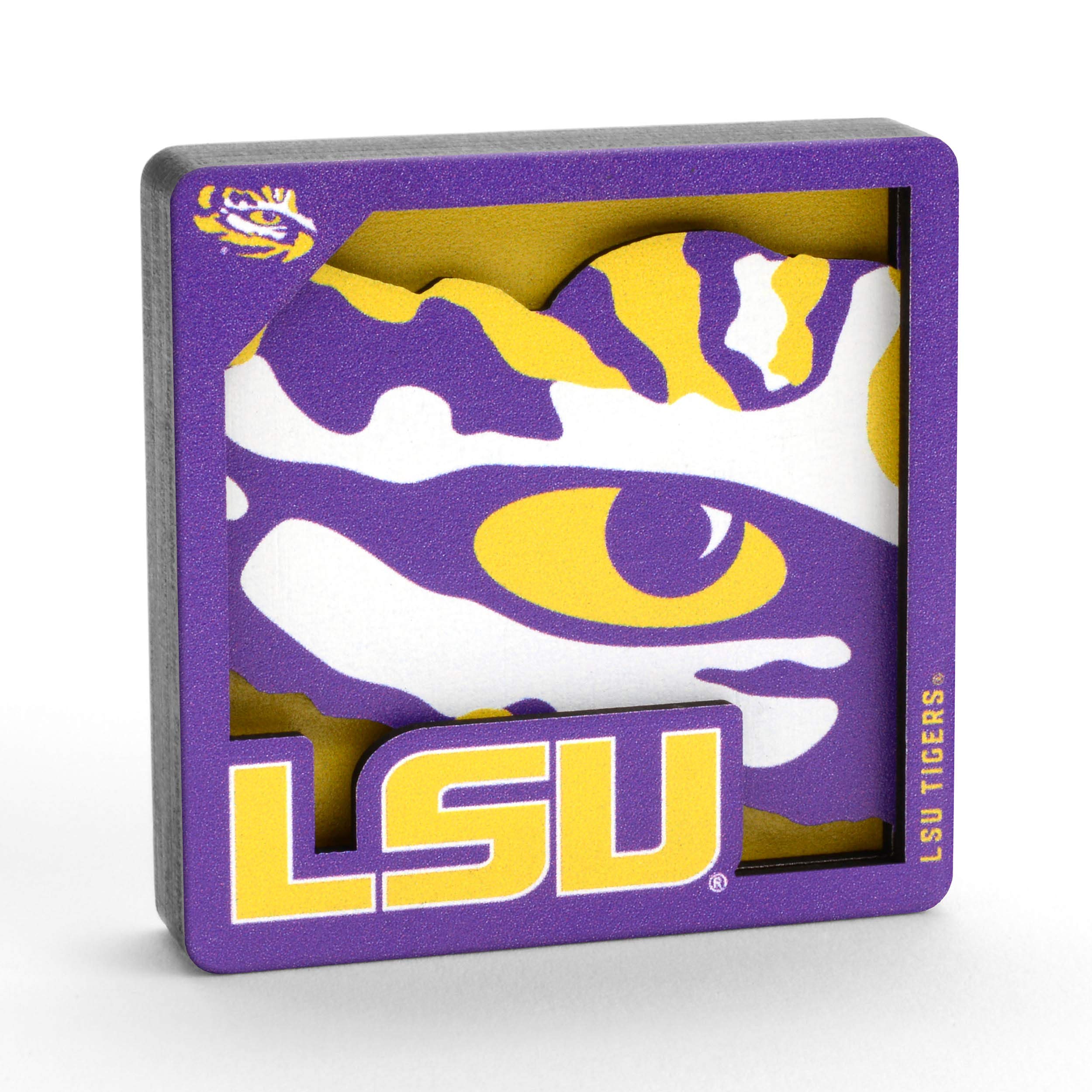 YouTheFan NCAA 3D Logo Series Magnet