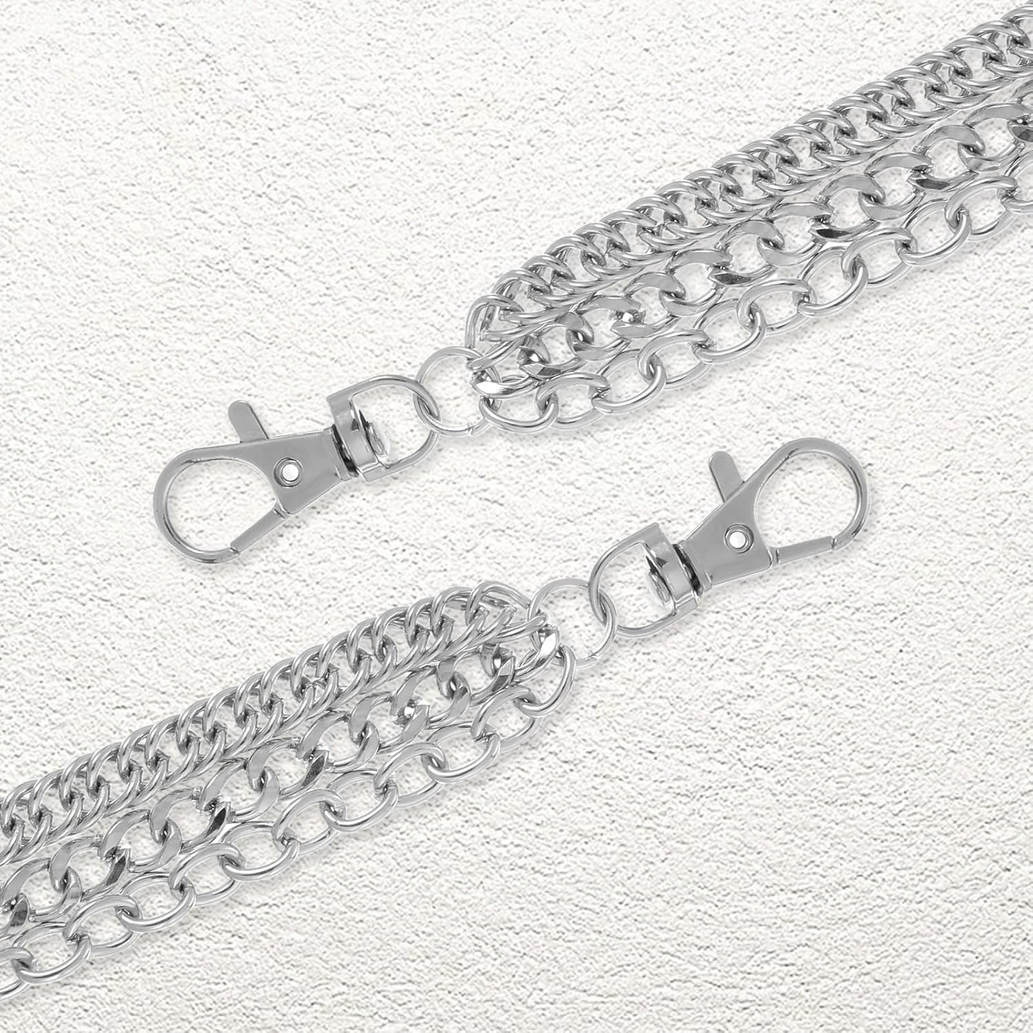 Wallet Chain Punk Trousers Pants Chains Halloween Costumes Pocket Chain Stainless Steel Jeans Chains Belt Chain Jeans Chain for Key Wallet Hip-Hop Fashion Chain (Silver) - Image 8