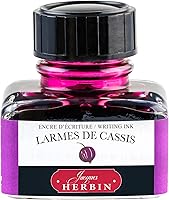 Vista 18 de Tinta para pluma estilográfica Herbin - Botella de 30 ml - Rosa Ciclamen