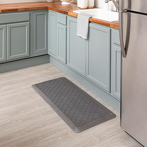 Miniatura 9 de Tempur-Pedic Ultra Comfort - Tapete de cocina con marco antifatiga y antifatiga de 1 pies 8 pulgadas x 3 pies 6 pulgadas, tapete acolchado