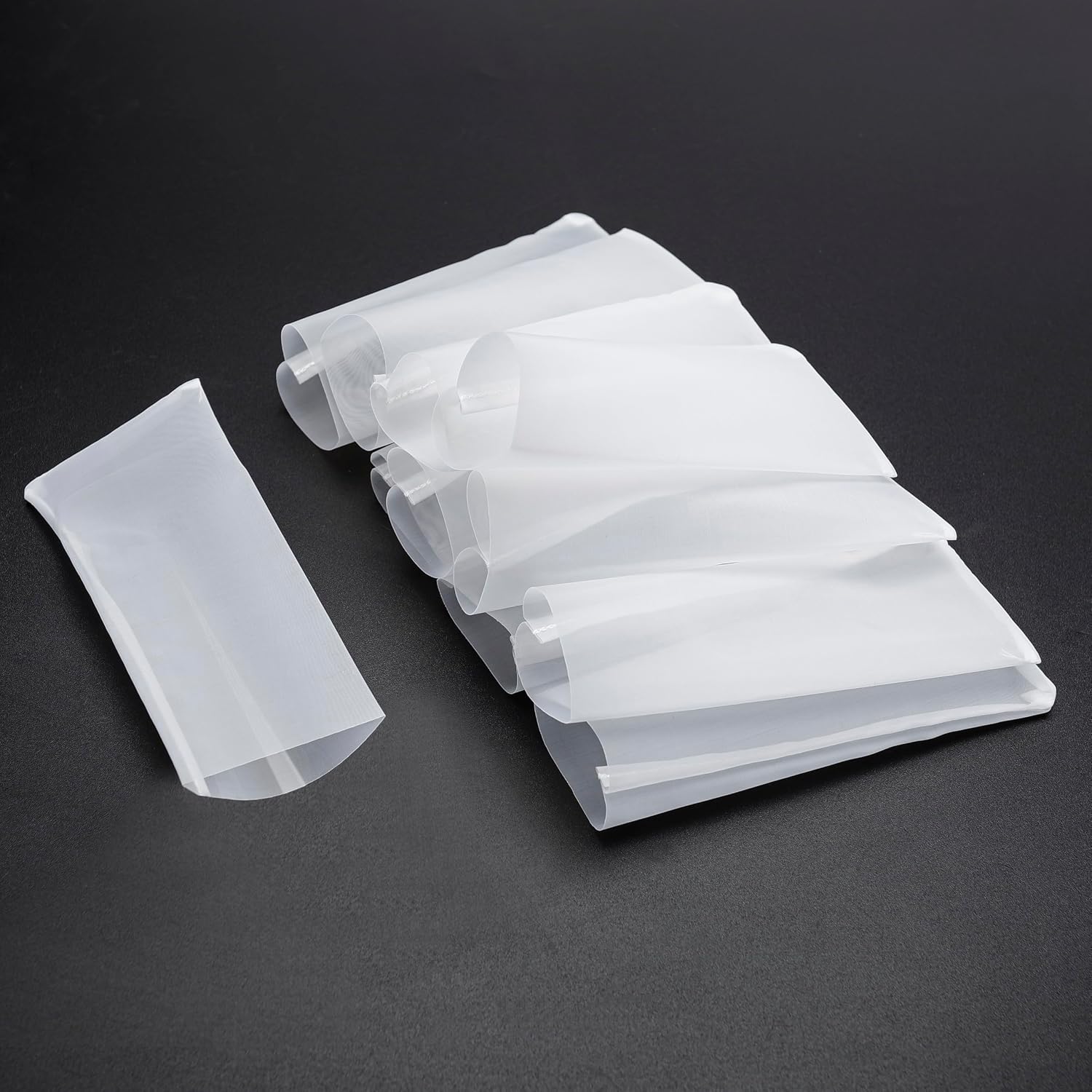 120 Micron | 50-Pack Tea Filter Bags | 2x4.5 Inch Nylon Filter Bags
