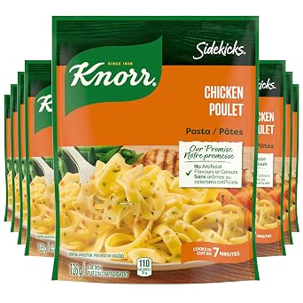 Knorr Sidekicks, Chicken Pasta Side Dish, 126g/4.4oz., 8ct, {Imported from Canada}