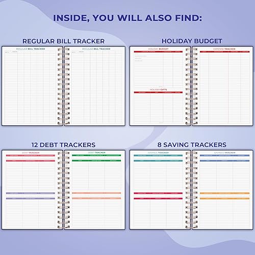 Vista 117 de Clever Fox - Organizador financiero, planificador Púrpura