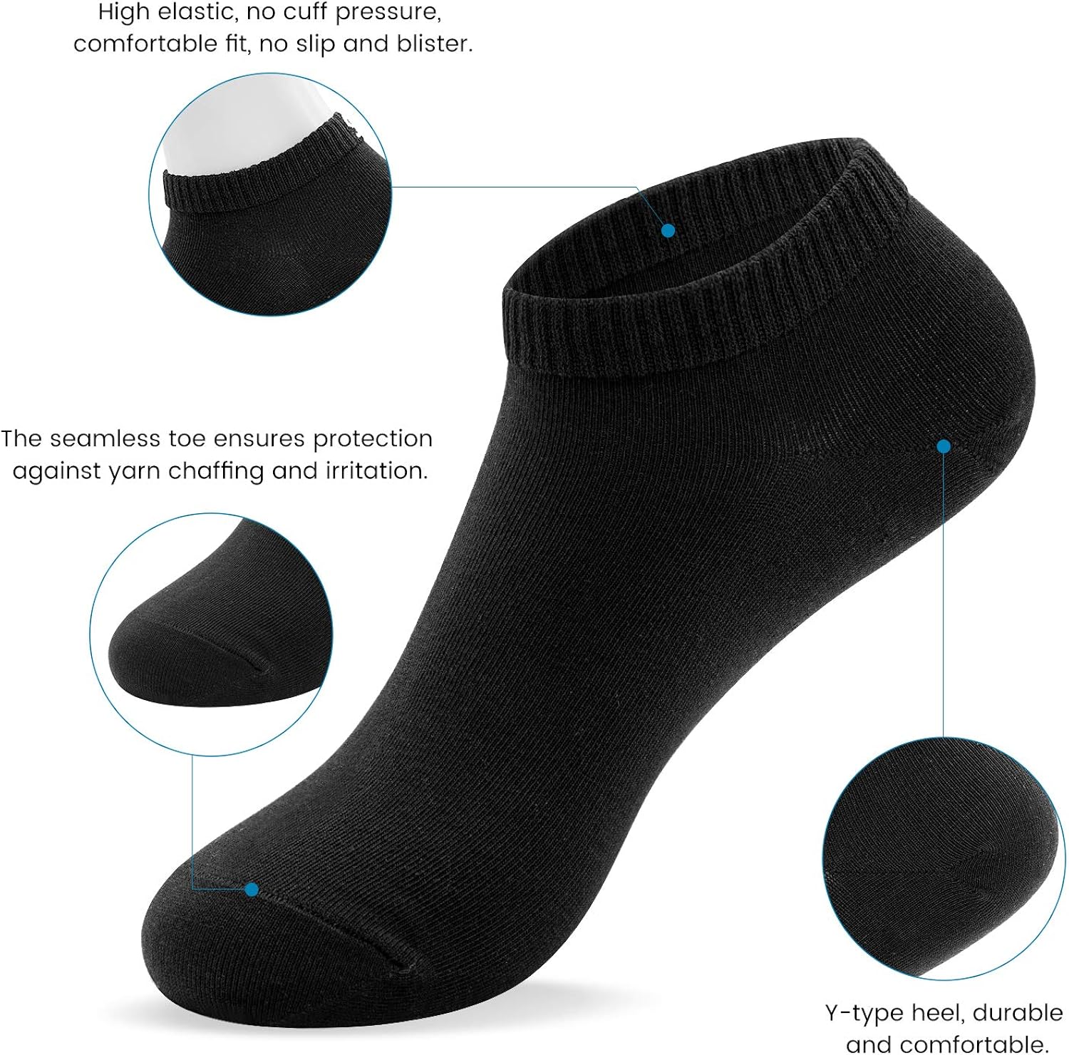 mens ankle trainer socks