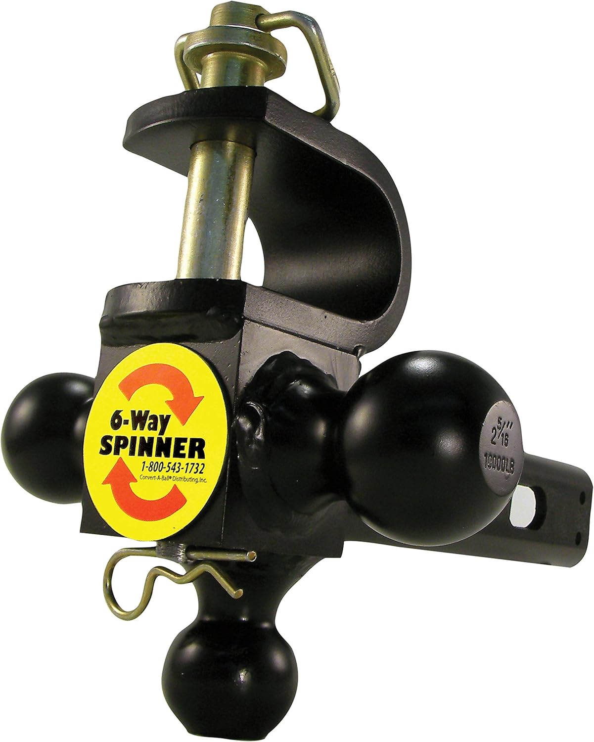 Free Shipping Offer Convert-A-Ball 6W Cushioned 6-Way Multi-Hitch