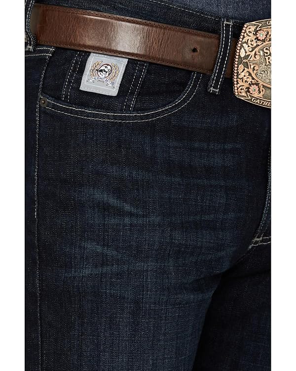 Cinch Men's Silver Label Slim Fit Jean, Performance Dark Rinse, 32W x 32 L by Cinch - Used condition - Image 4