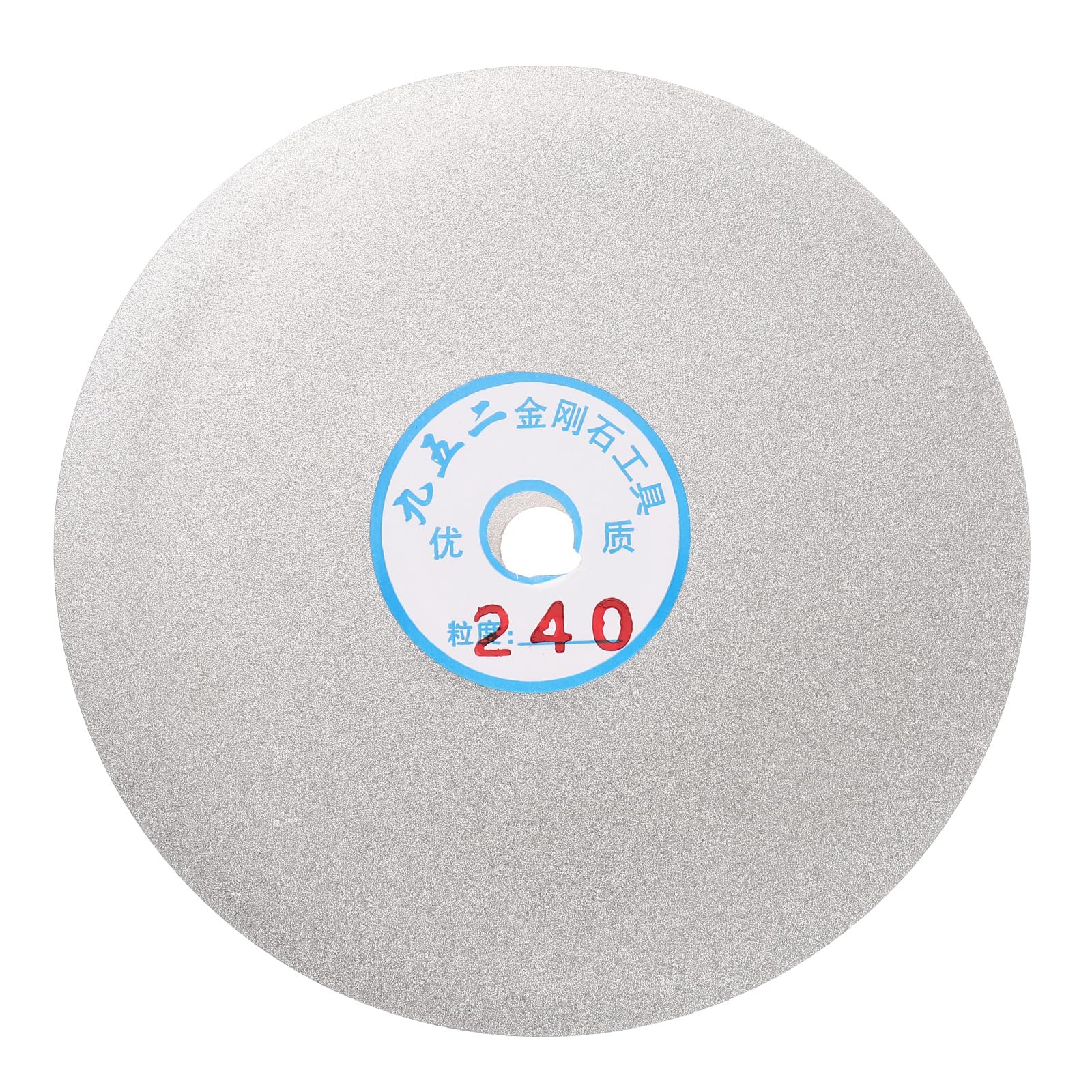 HARFINGTON Diamond Flat Lap Disc 6" x 1/2" Arbor 240 Grit Abrasive Diamond Coated Grinding Wheel for Grinding Sanding Lapping Polishing Ceramics,
