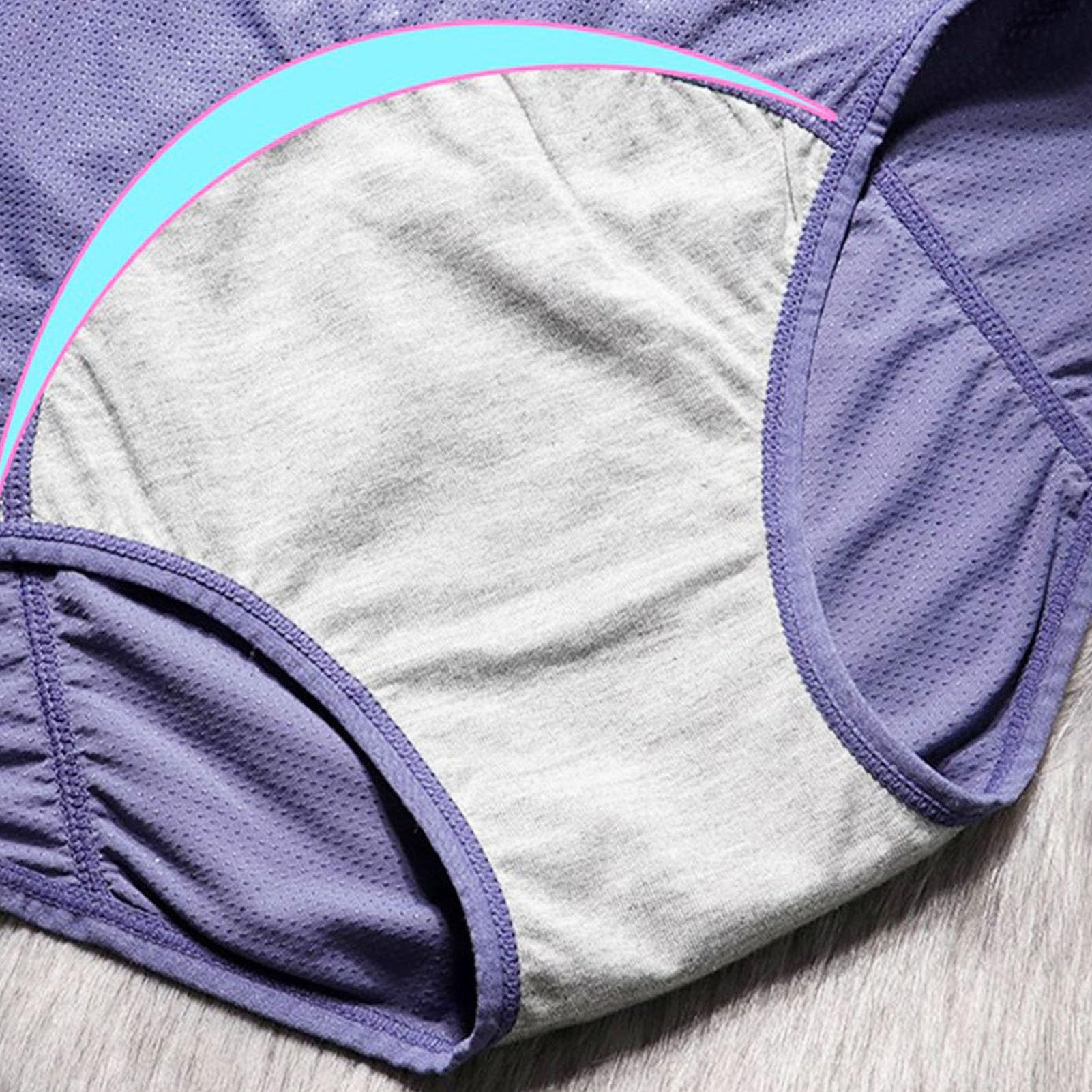 Ogvfunv 2024 Upgrade Incontinence Underwear for Women, Incontinence Panties for Women Over 60,XL