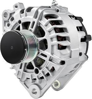 New Alternator Compatible with L4 2.5L Nissan 2007-2012 Altima, 2007-2012 Sentra, 2011-2013 Rogue, 2014 2015 Rogue Select, Replacement for 11258, 23100-JA02A, TG12C032, AVA0074, TG12S217, 11258N