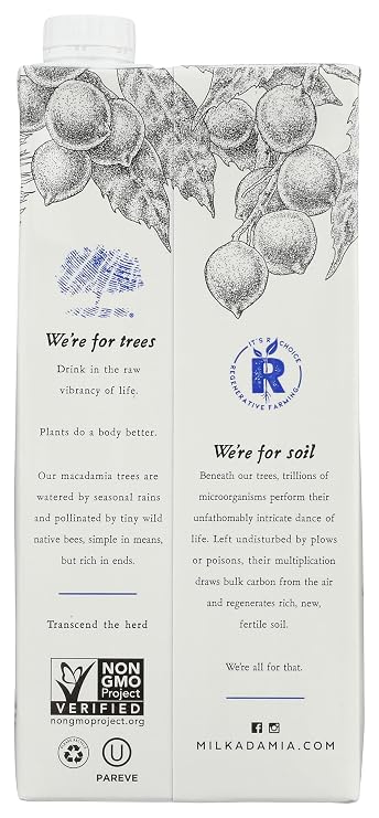 Milkadamia Milk Macadamia Original, 32 oz