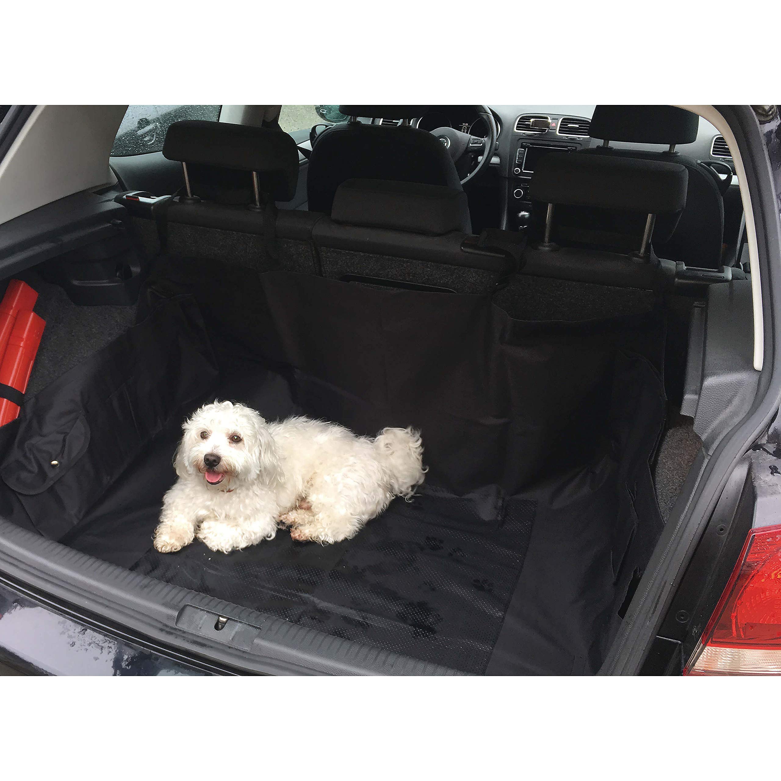CAR+ DOGCOV2 Boot Protection Foldable Cover for Pets 100 cm Length x 90 cm Width, Black - Image 4