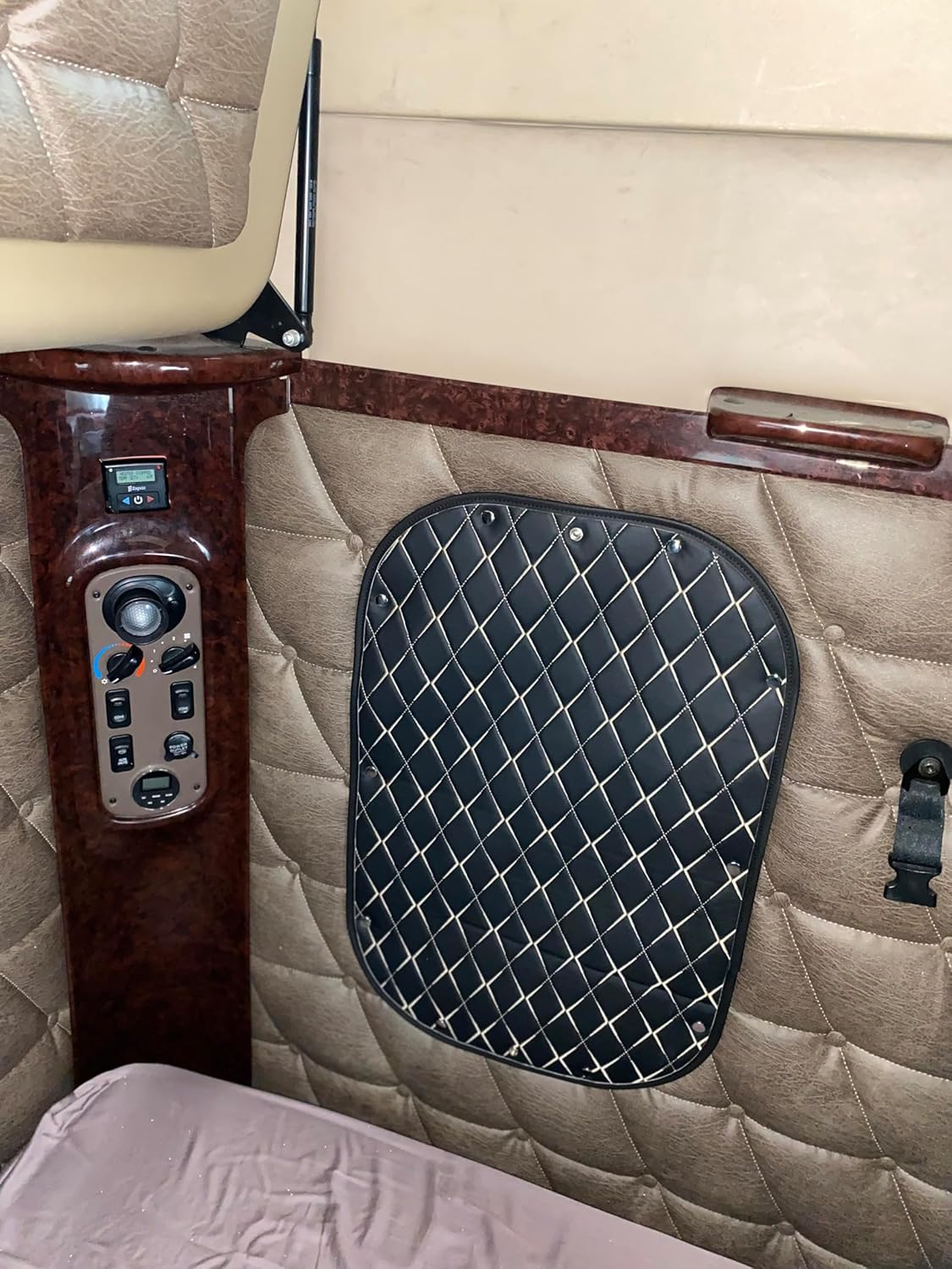 Semi Truck Sleeper Window Cover for Freightliner Cascadia 2008-2025- Bunk Window Shade Privacy Curtain