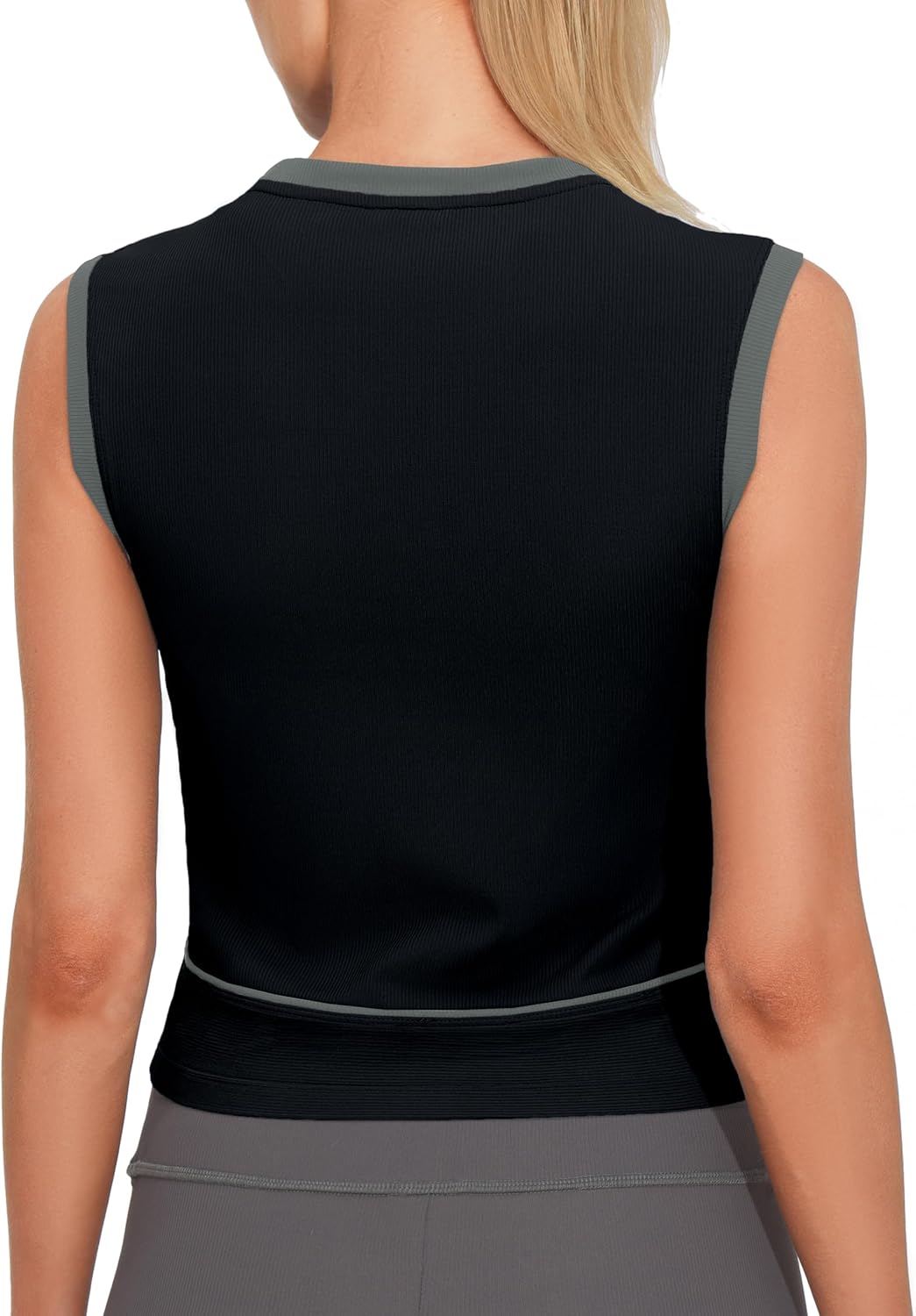 Little Donkey Andy Women's Workout Tank Tops Cool Fabric Sleeveless Running Yoga Athletic Shirts - Image 3