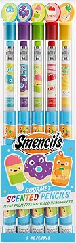 Graphite Smencils - HB #2 Scented Pencils, 5 Count by Scentco
