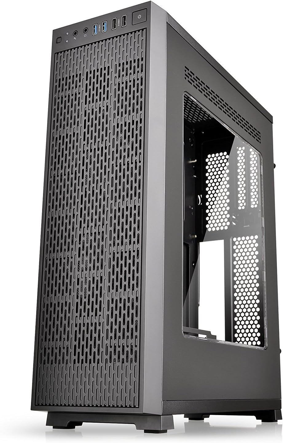 Thermaltake Core G3 ATX Slim Small Form Factor Tt LCS Certified Gaming Computer Case CA-1G6-00T1WN-00, Black