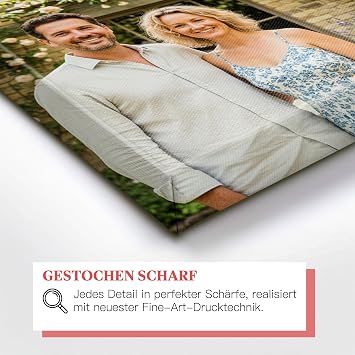 GiveSmiles Your Photo on Canvas Canvas Personalised Photo Wall Pictures