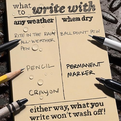 Miniatura 5 de Rite in the Rain - Cuaderno espiral lateral resistente a la intemperie.