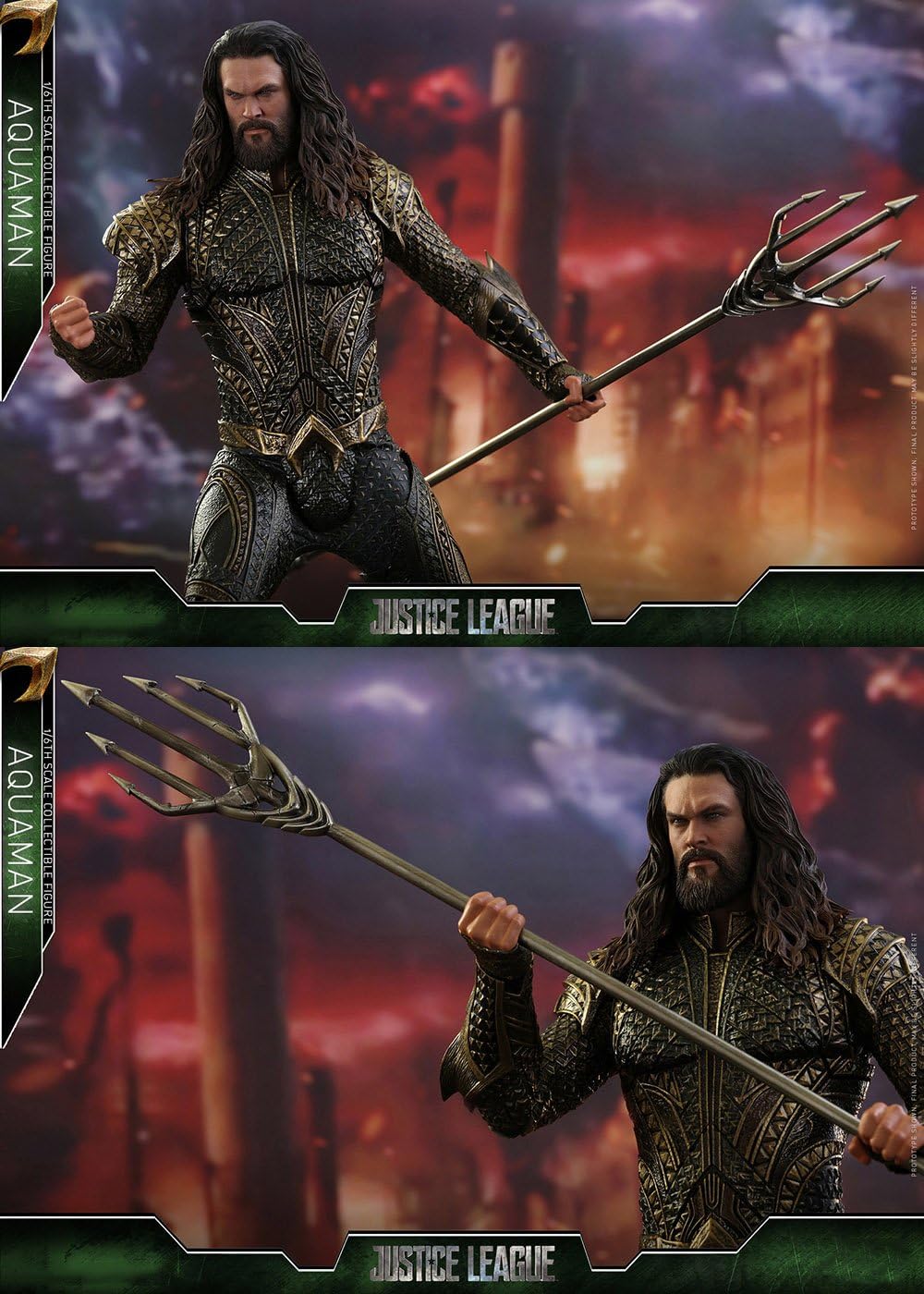 Hot Toys DC Comics Justice League Aquaman 1/6 Scale Figure