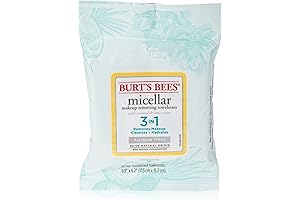 Burt's Bees Micellar Makeup Removing Towelettes with Coconut & Lotus Water
