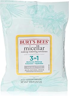 Burt's Bees Burts Bees Micellar Makyaj Temizleme Havluları - Hindistan Cevizi ve Lotus Suyu, 10 Adet (1'li Paket)
