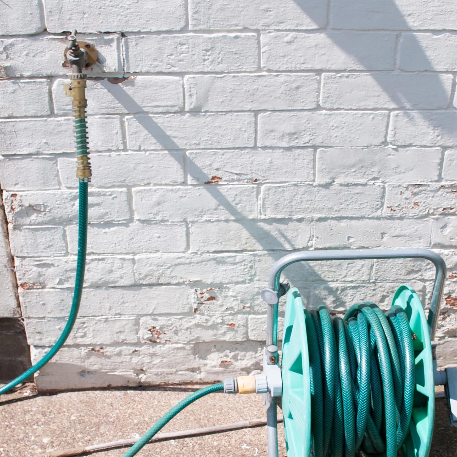 Jeeker Hose Extension Adapter, Garden Hose Kink Protector with Coil Spring, RV Flexible Hose Protector 3/4" GHT Thread, 2 Pack : Patio, Lawn & Garden