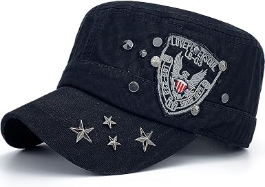 Baseball Sun Zipper Stud Cap 