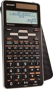 Sharp EL-W516TBSL Advanced Scientific Calculator with WriteViewTM 4 Line Display & Solar Power
