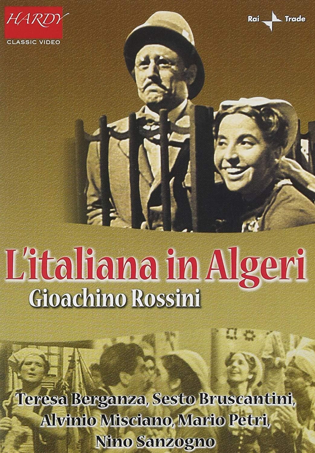 Rossini: L'italiana in Algeri [RAI Milan 1957] [DVD] by Teresa Berganza