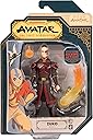 Jazwares Avatar: The Last Airbender Zuko (Book One) - 4.5-Inch Scale Figure with Fire Effects and Battle