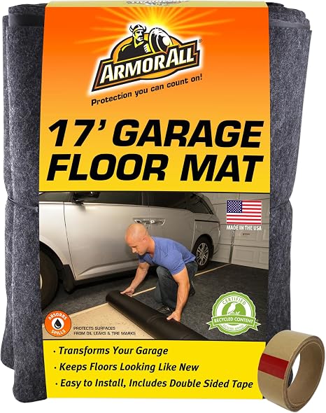 Armor All Original Garage Floor Mat, (17' x 7'4")