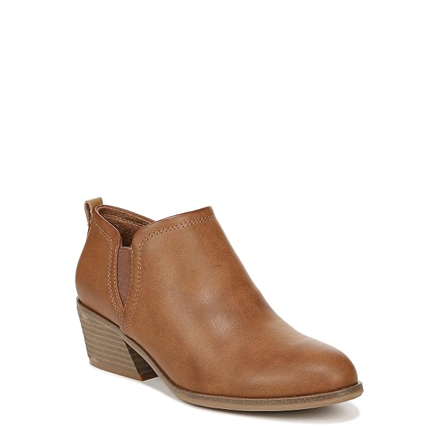 Dr Scholls Shoes Womens Laurel Ankle Bootie Boot Honey Brown Smooth 7 5