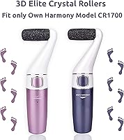 Vista 5 de Own Harmony - Rodillos de recambio gruesos regulares – El mejor ajuste para removedor eléctrico de callos CR1700 – Cuidado profesional de pies